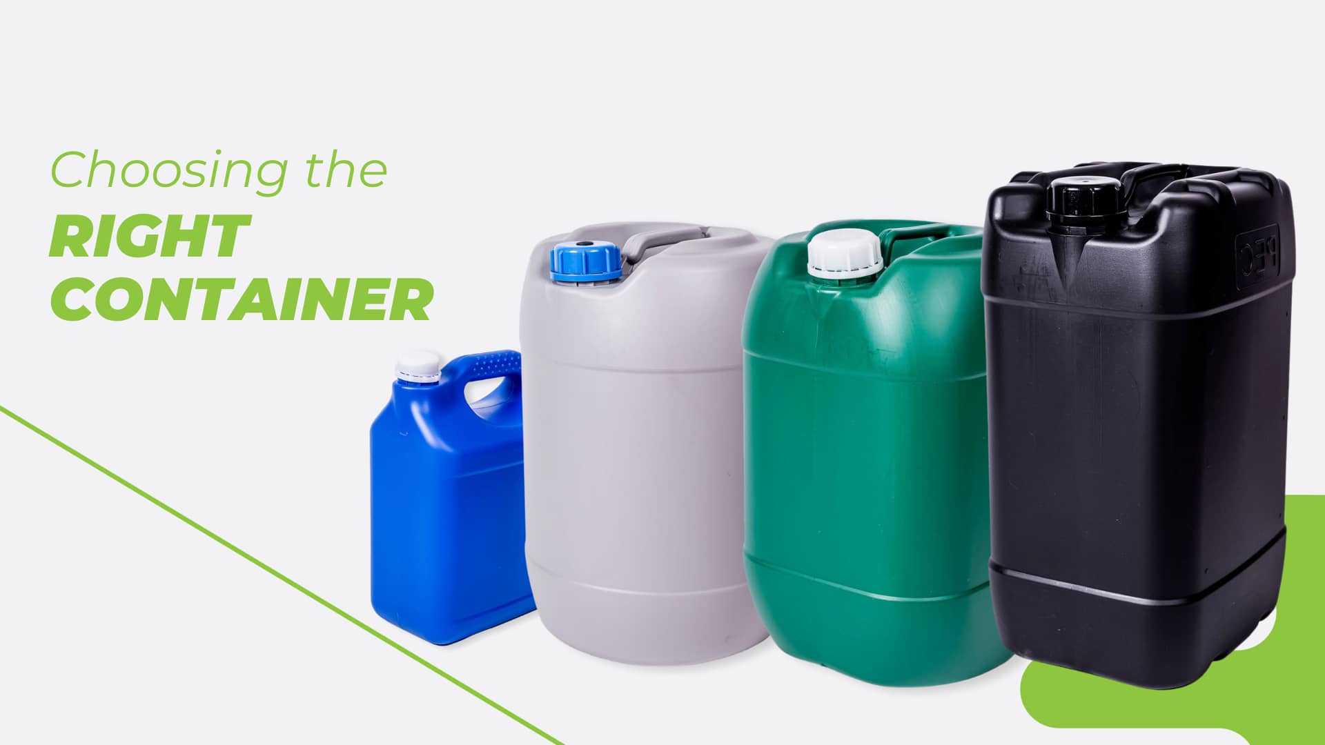 Choosing the right container for the Chemical Industry