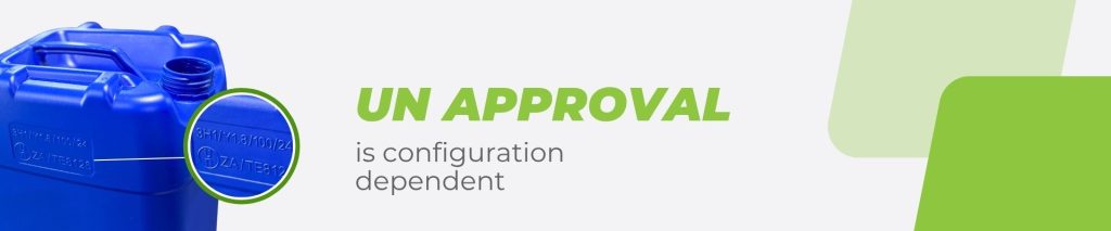 UN approved containers